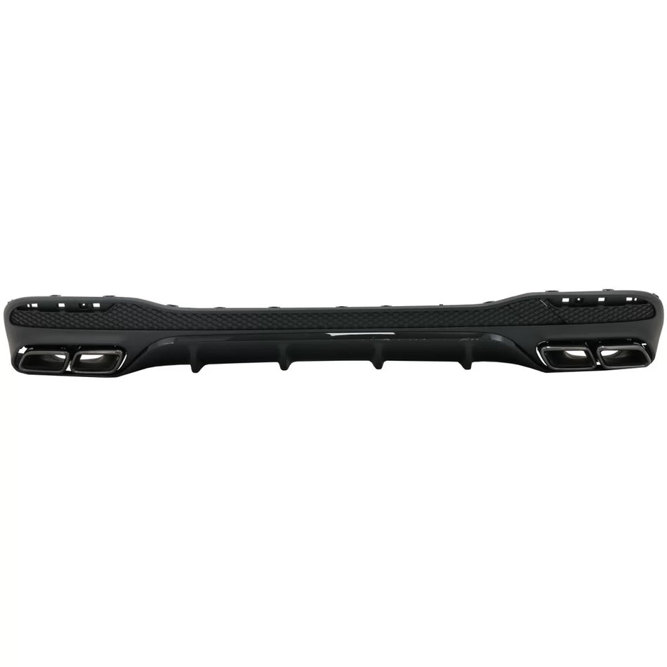 Diffusore Posteriore con Terminali Scarico per Mercedes GLE W166 2015-2018