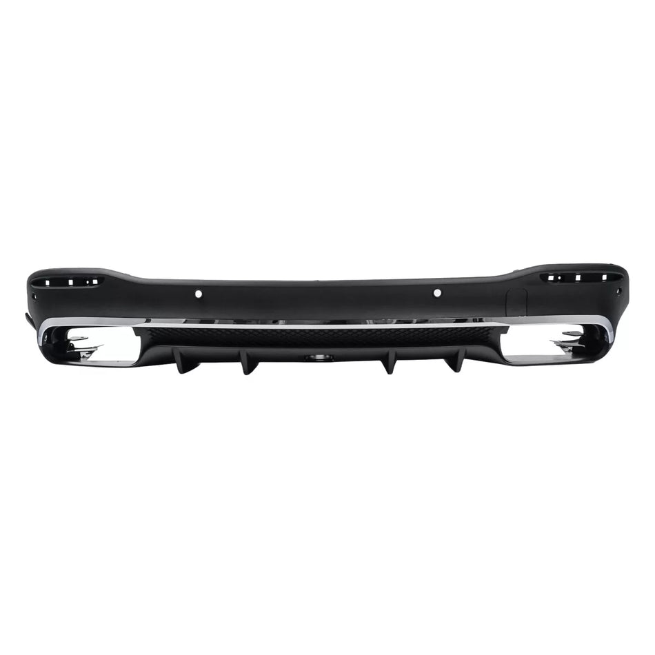Diffusore Posteriore con Terminali Scarico per Mercedes GLE W167 SUV 2019-up