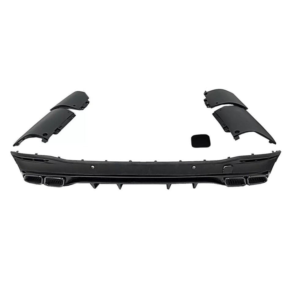 Diffusore Posteriore con Terminali Scarico Mercedes GLE W167 SUV 2019-up