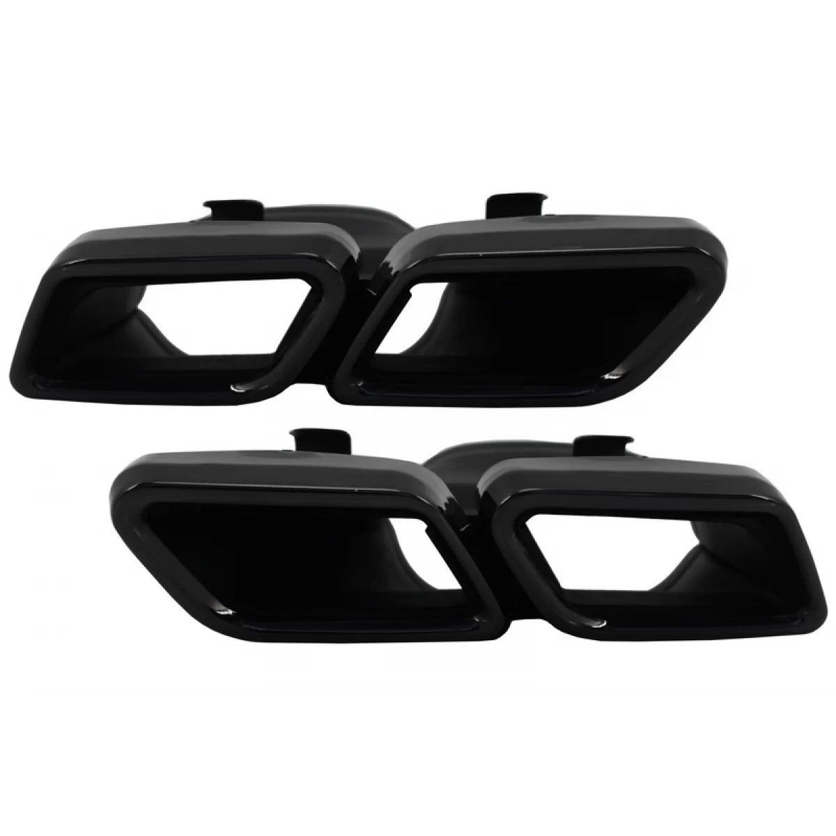 Diffusore Posteriore con Terminali Scarico per Mercedes Classe C W205 S205