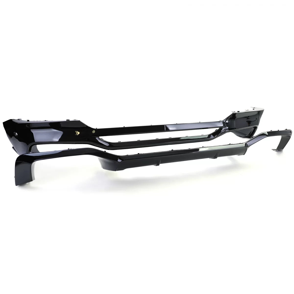 Diffusore Posteriore con Terminali Neri per BMW X4 G02 18-21