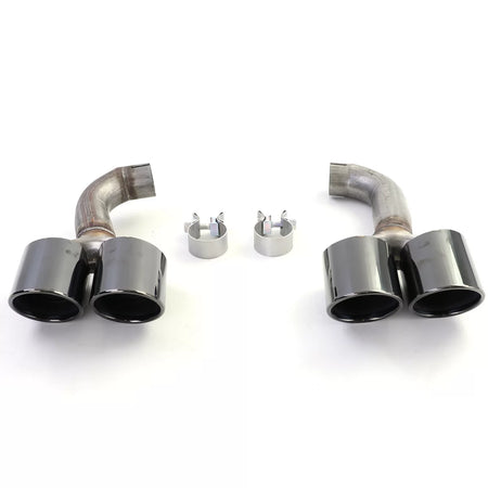 Diffusore Posteriore con Terminali Neri per BMW X4 G02 18-21