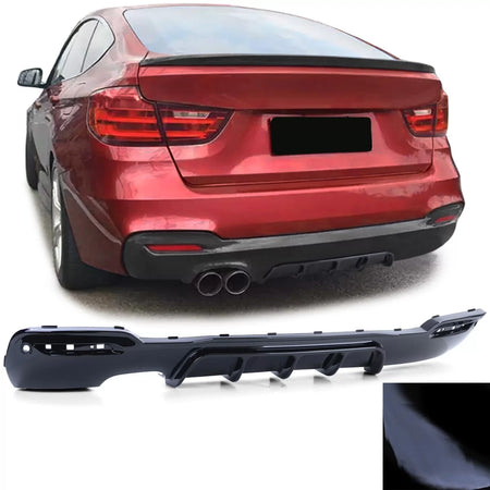 Diffusore Posteriore Performance Nero Lucido per BMW Serie 3 GT F34 2013-2021