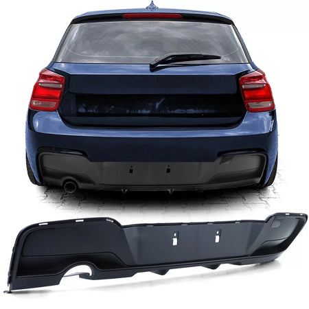 Diffusore Posteriore Opaco per BMW Serie 1 F20 F21 114 116 118 120 2011-2015