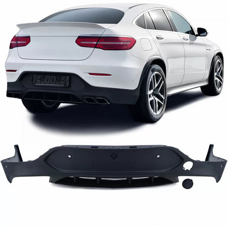 Diffusore Posteriore Sport Versione per Mercedes GLC Coupe C253 2016-2019
