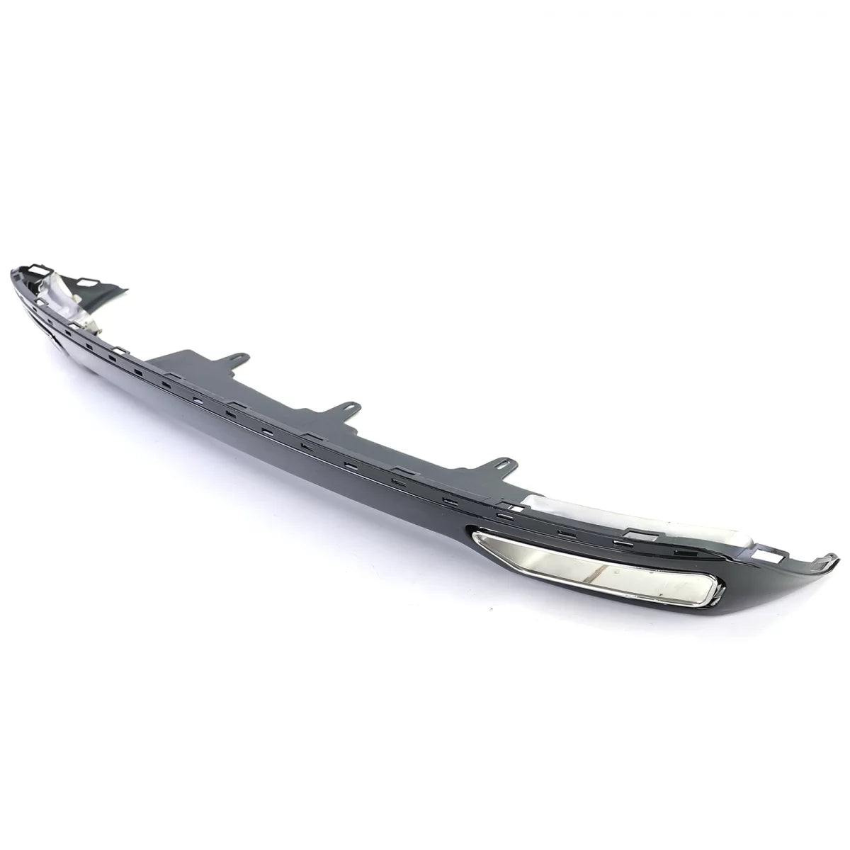 Diffusore Posteriore con Terminali W12 Look per Audi A6 C7 4G 10-14 2.8 3.0