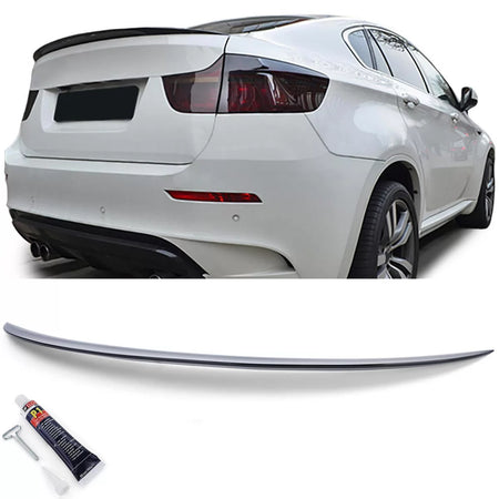 Spoiler Posteriore Lucido con aBE per BMW X6 E71 08-14