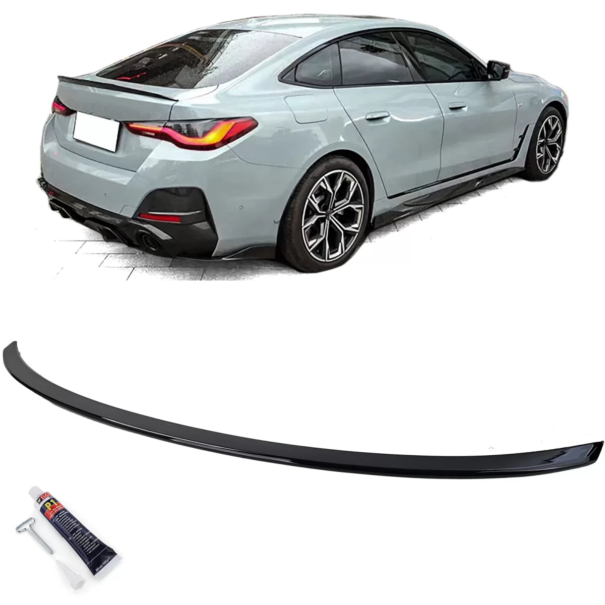 Spoiler Posteriore Lucido Performance per BMW Serie 4 Gran Coupe G26