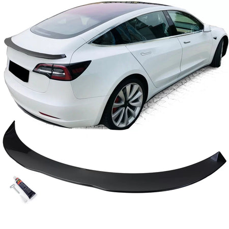 Spoiler Posteriore Performance Nero Lucido per Tesla Model 3 dal 2017