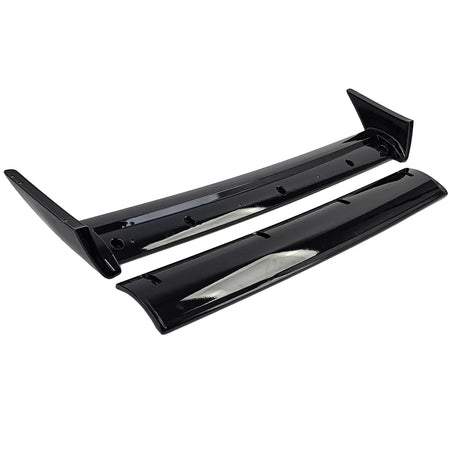 Spoiler Posteriore Evo Look Nero Lucido ABS per BMW Serie 3 E30