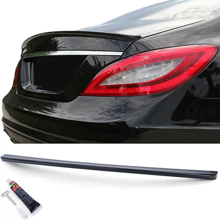 Spoiler Posteriore Sportivo Lucido Nero per Mercedes CLS C218 2011-2018