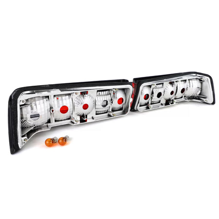 Fanali Posteriori Rosso Nero Cristallo per Mercedes 190 W201 1982-1993