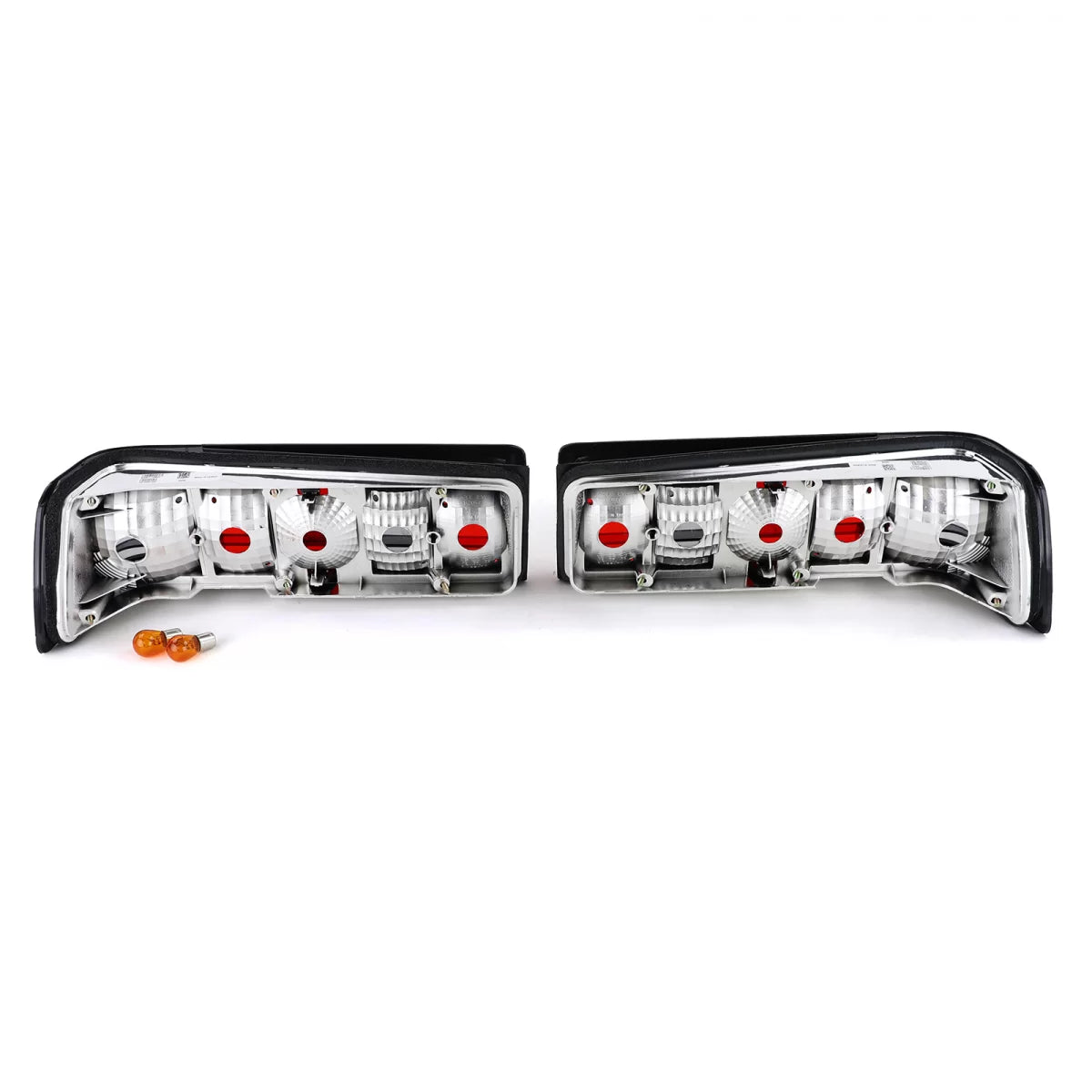 Fanali Posteriori Rosso Nero Cristallo per Mercedes 190 W201 1982-1993