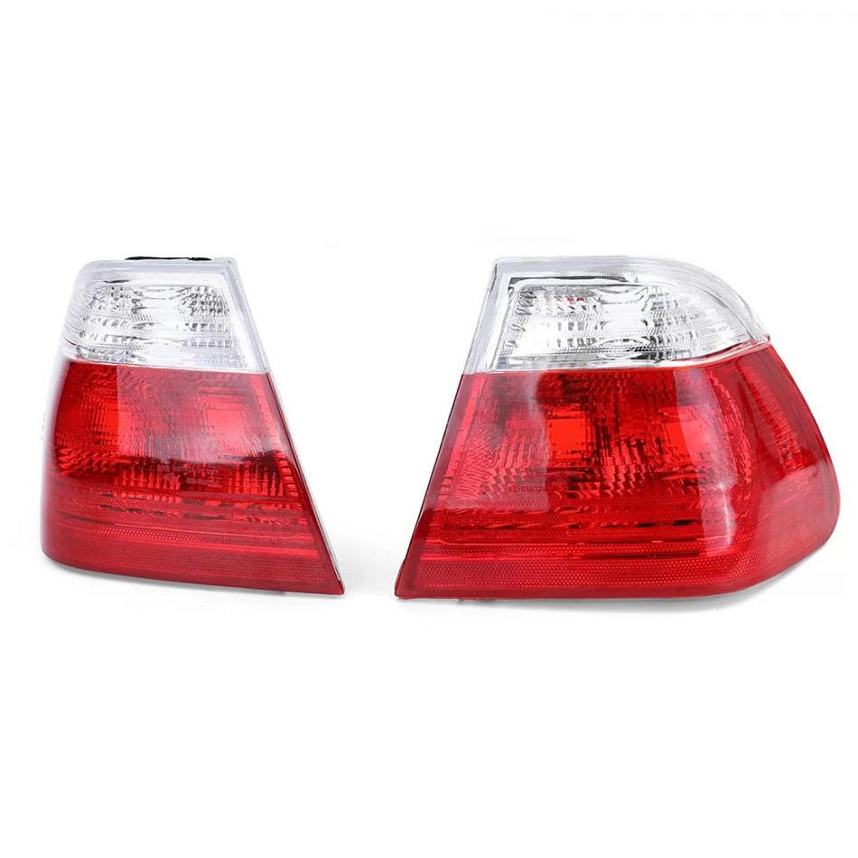 Fanali Posteriori Rosso Bianco per BMW Serie 3 E46 Berlina 98-01