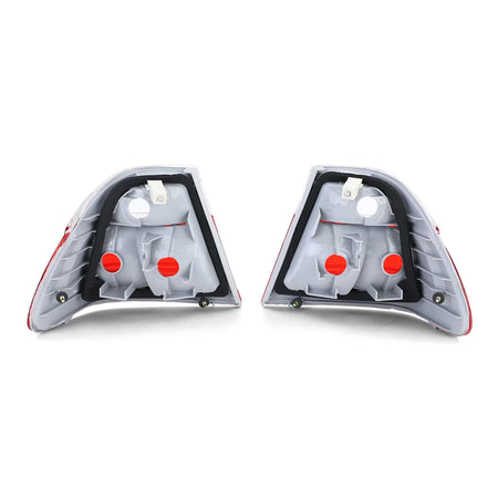 Fanali Posteriori Rosso Bianco per BMW Serie 3 E46 Berlina 98-01