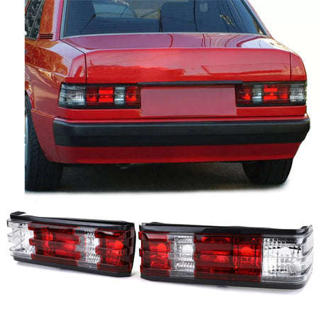 Fanali Posteriori Rossi e Bianchi per Mercedes 190 W201 82-93