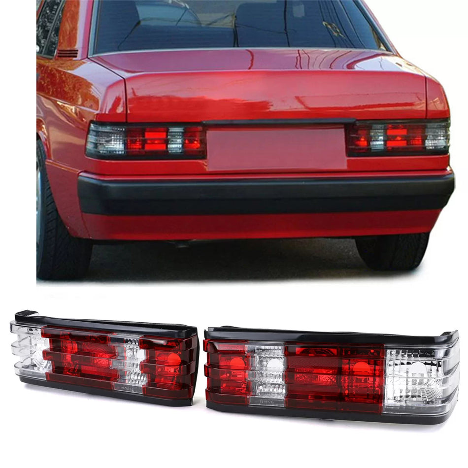 Fanali Posteriori Rossi e Bianchi per Mercedes 190 W201 82-93