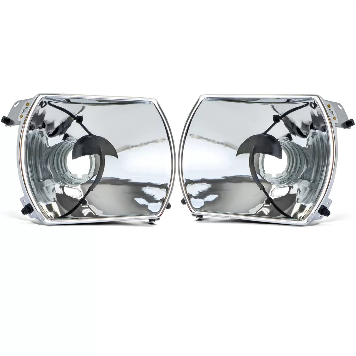 Riflettori Fanali Anteriori Sinistro Destro per Mercedes R107 SL Slc 71-89