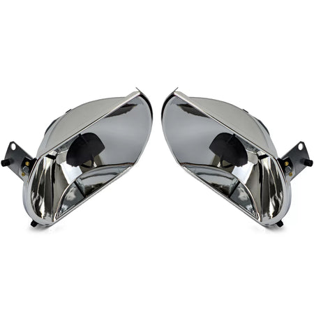 Riflettori Fanali Anteriori Sinistro Destro per Mercedes R107 SL Slc 71-89