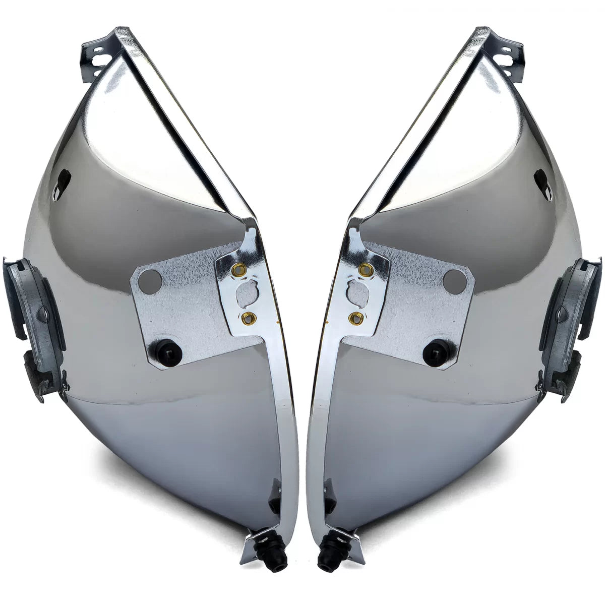 Riflettori Fanali Anteriori Sinistro Destro per Mercedes R107 SL Slc 71-89