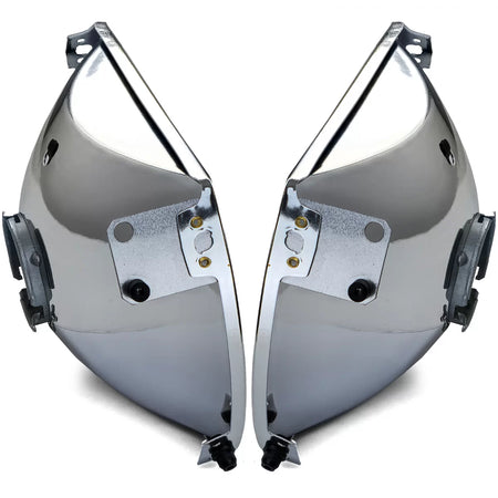 Riflettori Fanali Anteriori Sinistro Destro per Mercedes R107 SL Slc 71-89