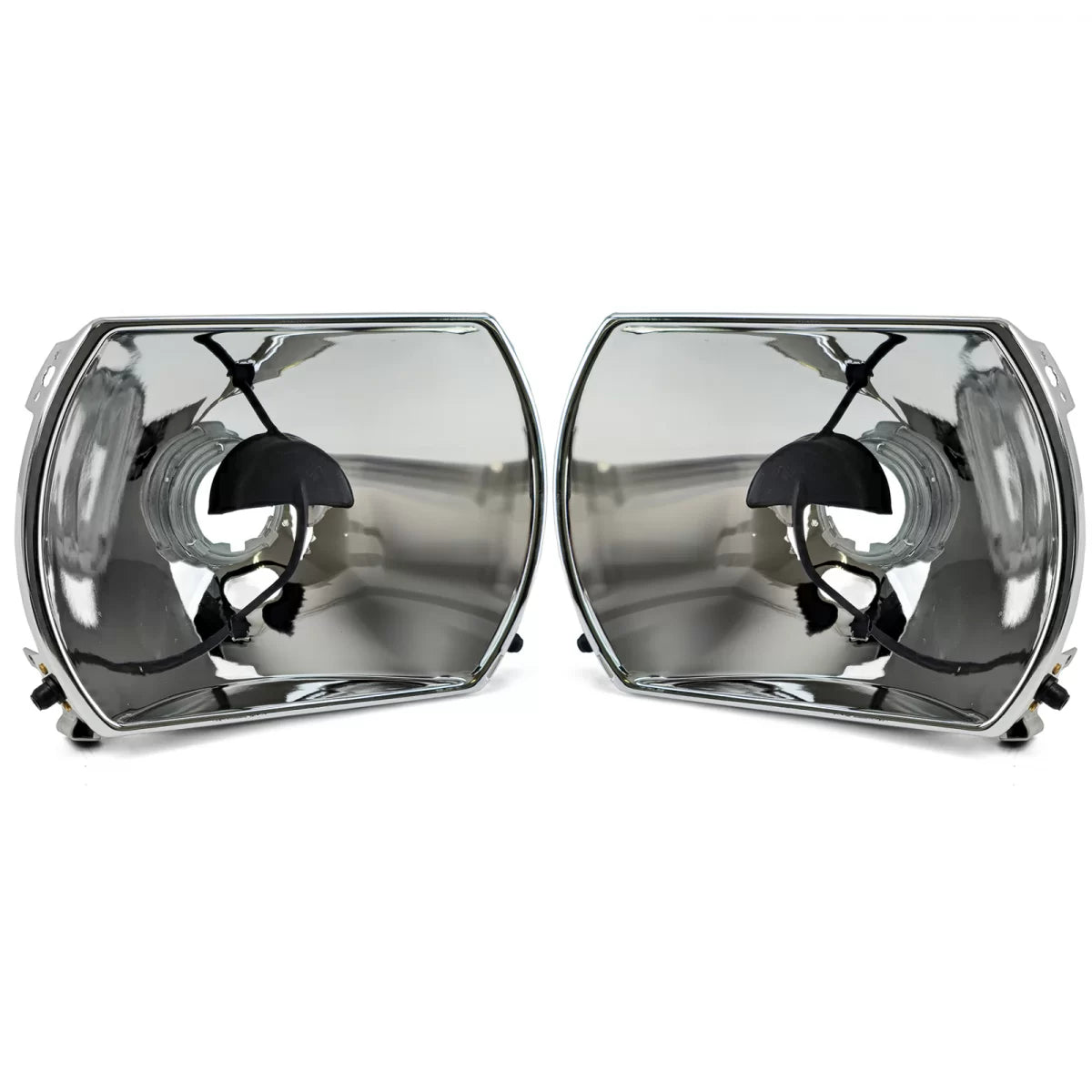 Riflettori Fanali Anteriori Sinistro Destro per Mercedes R107 SL Slc 71-89