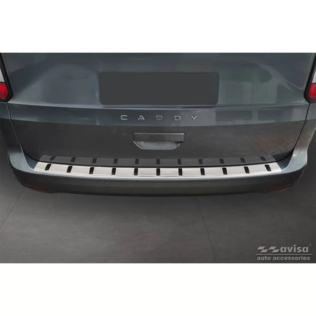 Protezione Paraurti Posteriore Rinforzata Cromata per Volkswagen Caddy dal 2020