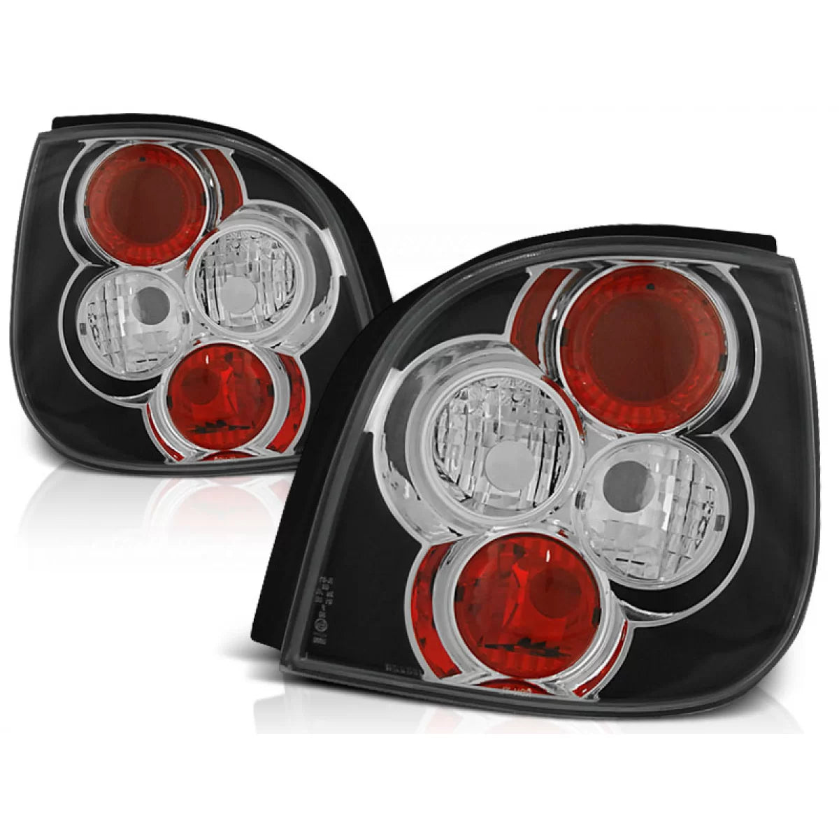 Fanale Posteriore Nero per Renault Scenic 09.99-05.03