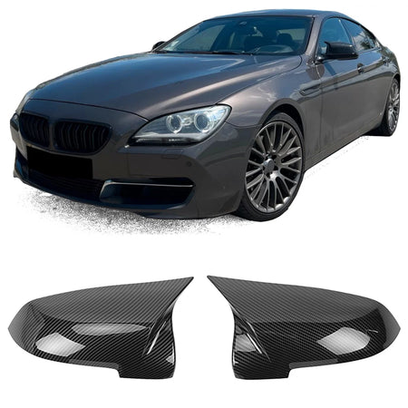 Calotte Specchietti Effetto Carbonio per BMW F10 F11 F06 F12 F13 F01 F02