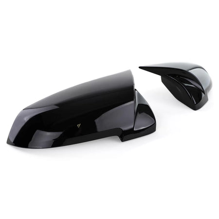 Calotte Specchietti Lucide Nere per BMW F10 F11 F06 F12 F13 F01 F02