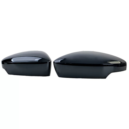 Calotte Specchietti Nere Lucide per Skoda Fabia Nj 2014-2022 Set