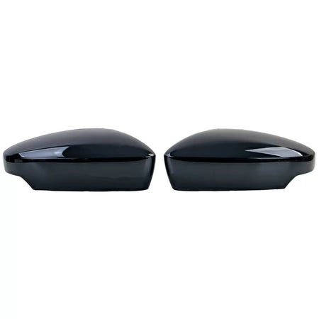 Calotte Specchietti Nere Lucide per Skoda Fabia Nj 2014-2022 Set