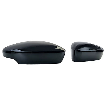 Calotte Specchietti Nere Lucide per Skoda Fabia Nj 2014-2022 Set