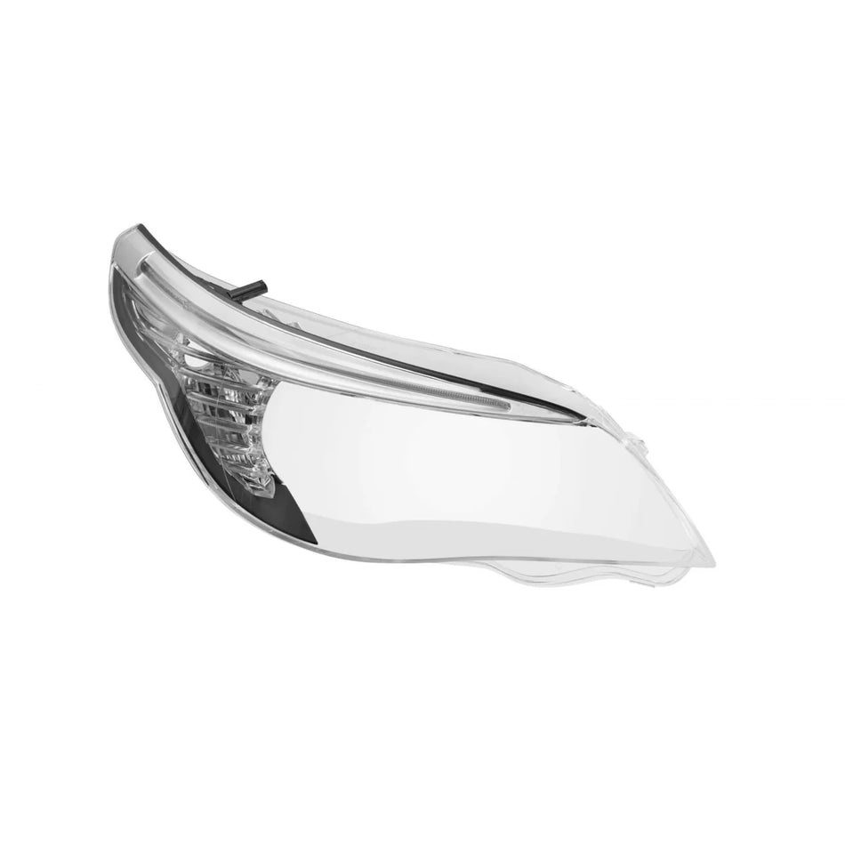 Faro Anteriore Destro Vetro con LED e Cromatura BMW Serie 5 E60 2007-2010 LCI