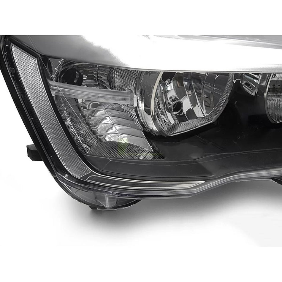 Faro Riflettore Destro Anteriore con Base Nera per BMW X3 F25 LCI 2014-2017