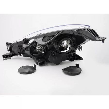 Faro Riflettore Anteriore Destro con Base Cromata per Citroën C3 2009-2012