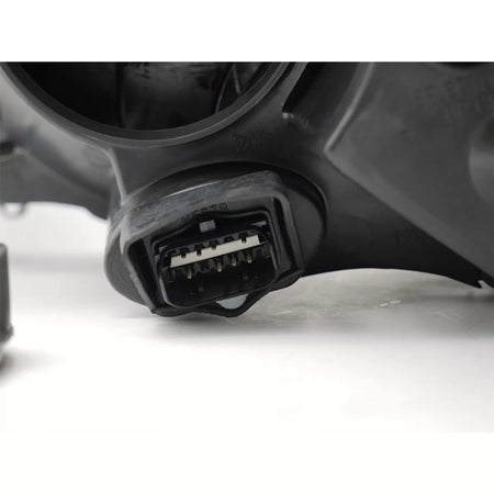 Faro Riflettore Anteriore Destro con Base Cromata per Citroën C3 2009-2012
