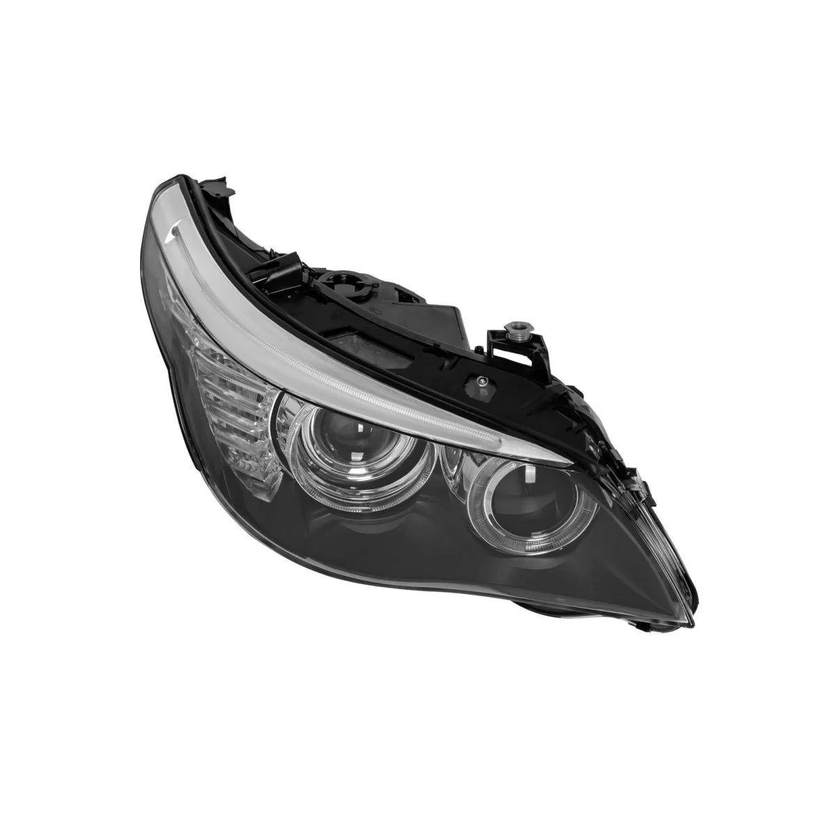 Faro Anteriore Destro Xeno Base Nera per BMW Serie 5 E60 2008-2010