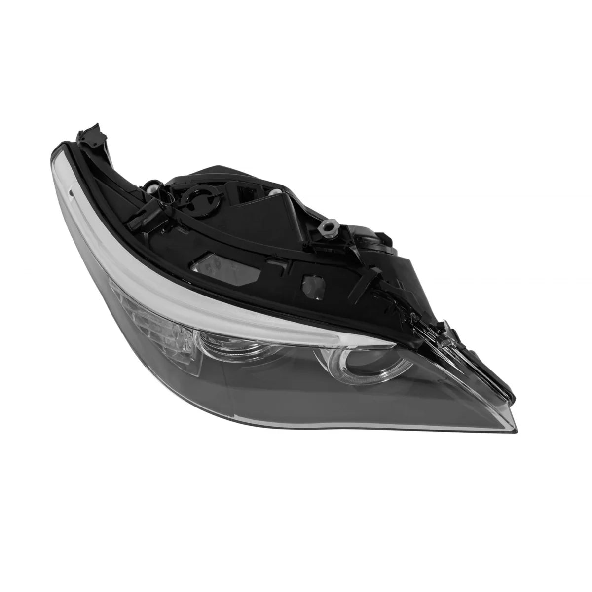 Faro Anteriore Destro Xeno Base Nera per BMW Serie 5 E60 2008-2010