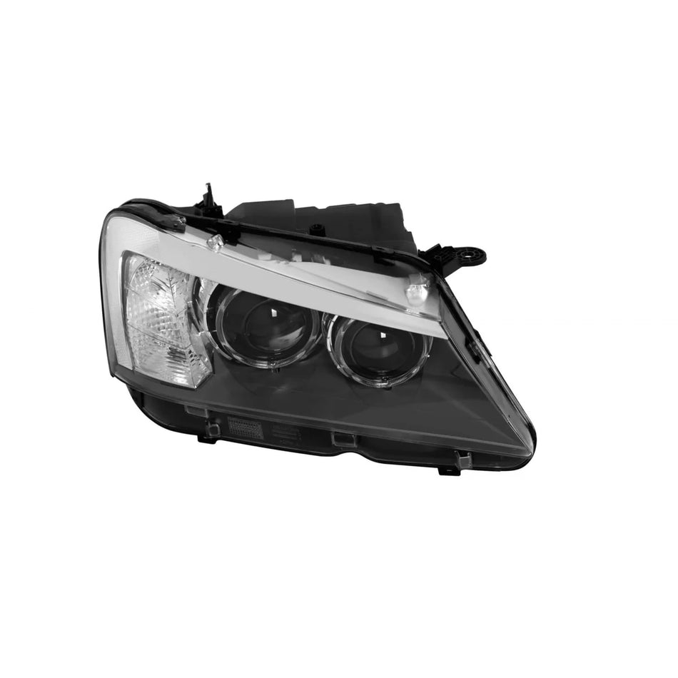 Faro Anteriore Destro Xenon Base Nera per BMW X3 F25 2010-2013