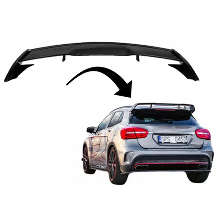 Spoiler Portellone Tetto Design Nero Lucido per Mercedes GLA X156 2014-2019