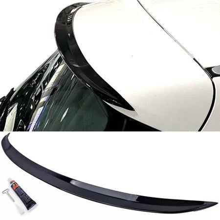 Spoiler Anteriore Lucido Nero per Mercedes Classe C S205 Station 2014-2021