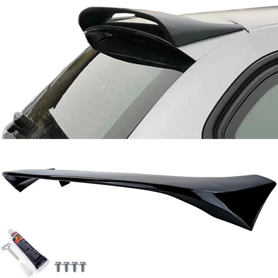 Spoiler Posteriore Tetto Lucido Nero per BMW Serie 3 E91 Touring 2005-2012