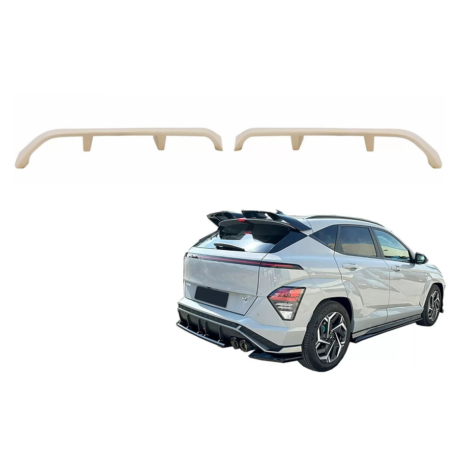 Spoiler Tetto Non Verniciato per Hyundai Kona N-line MK2 2023