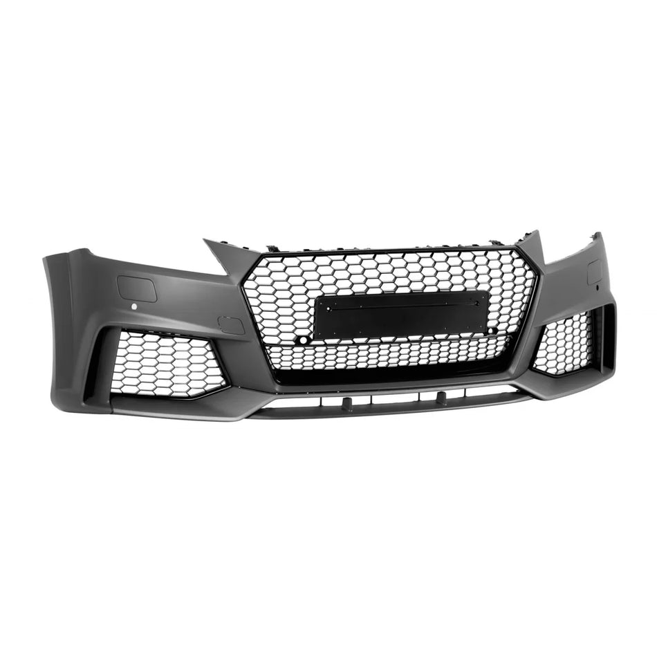 Paraurti Anteriore RS Style con Griglia Nera Lucida per Audi TT 2016-2021
