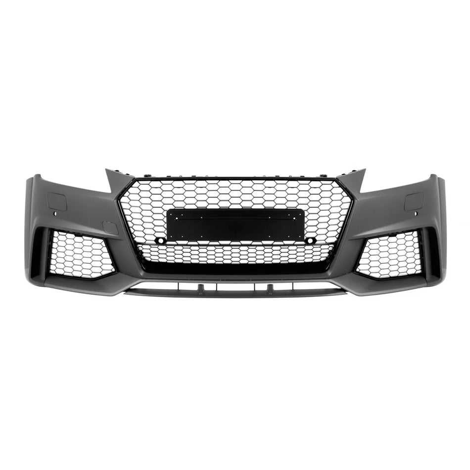 Paraurti Anteriore RS Style con Griglia Nera Lucida per Audi TT 2016-2021