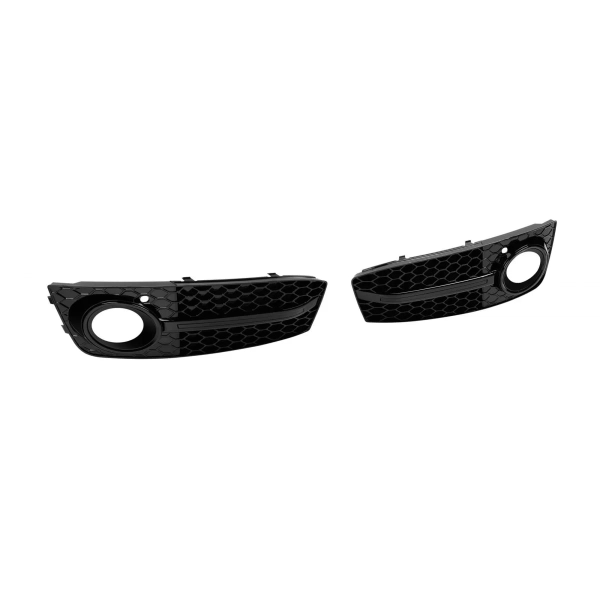 Griglia Fendinebbia Nera Lucida Anteriore Audi A4 B8 2007-2011