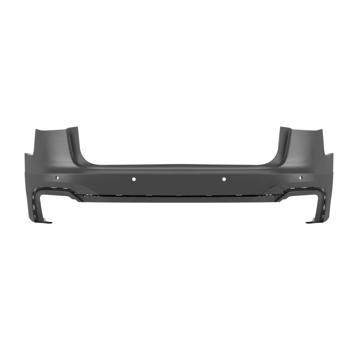 Paraurti Posteriore RS6 2021 con Terminali Neri per Audi A6 Avant Allroad