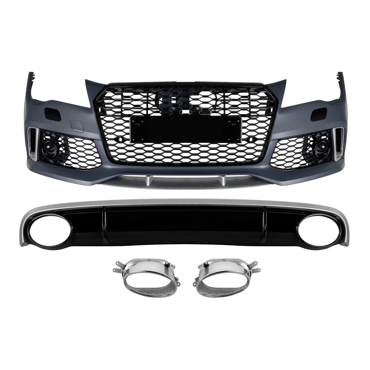 Paraurti Sportivo RS7 Posteriore per Audi A7 2010-2014 Paraurti Standard