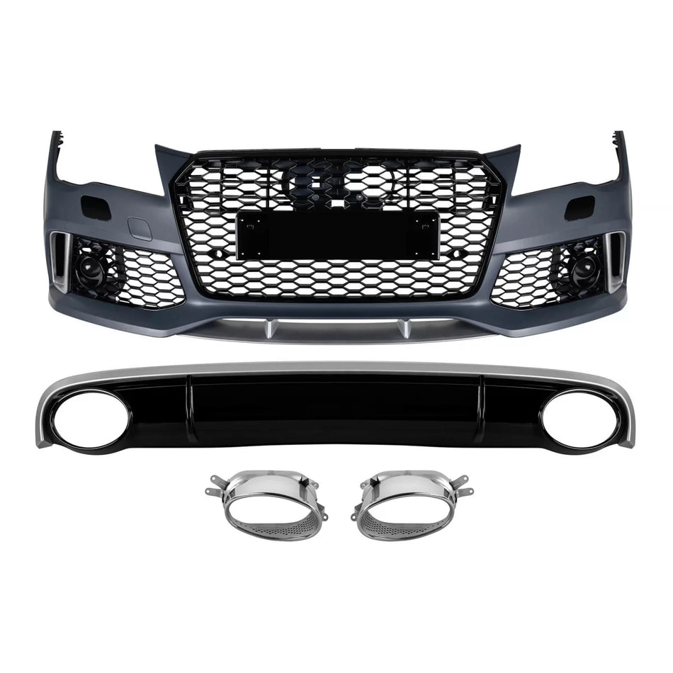 Paraurti Sportivo RS7 Posteriore per Audi A7 2010-2014 Paraurti Standard